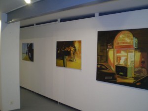 A kiállítótér / The exhibition       